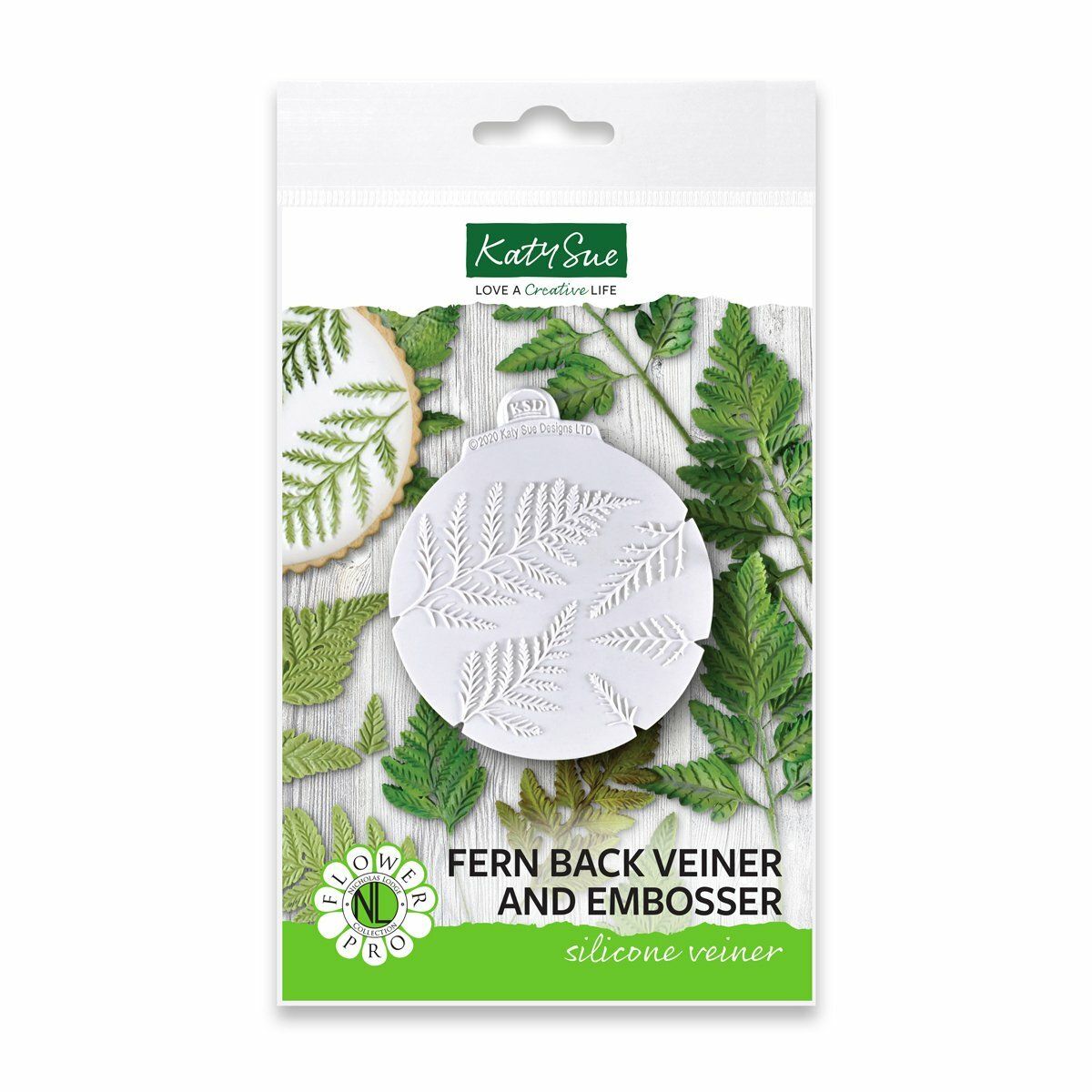 NL Fern Back Veiner &amp; Embosser