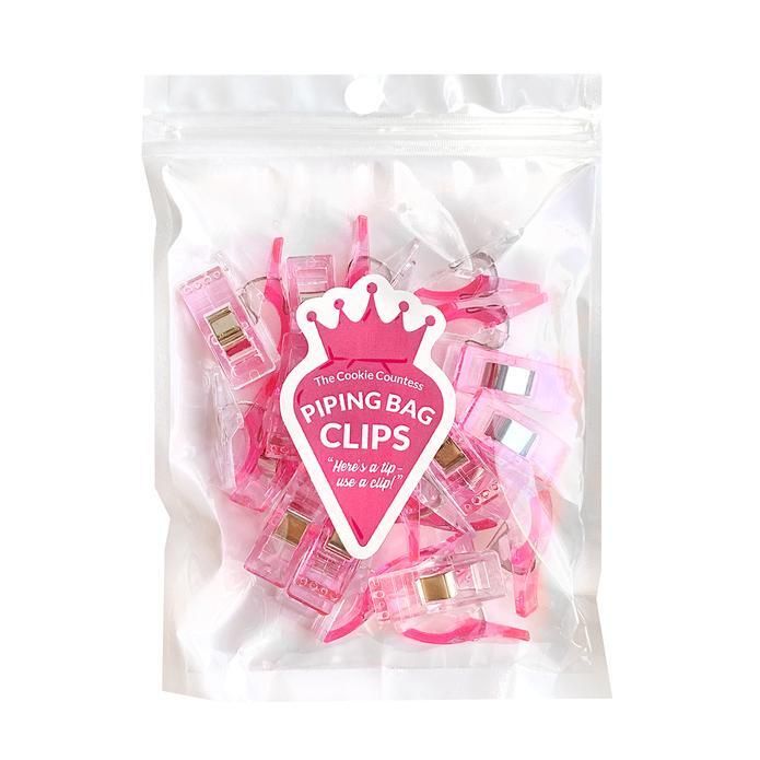 CC Piping Bag Tip Clips 25pcs