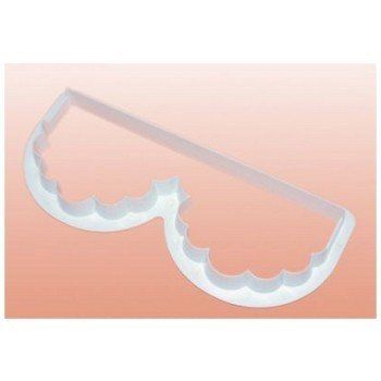 FD Hanging Scalloped Frill Cutter 5&quot; x 1.75&quot;