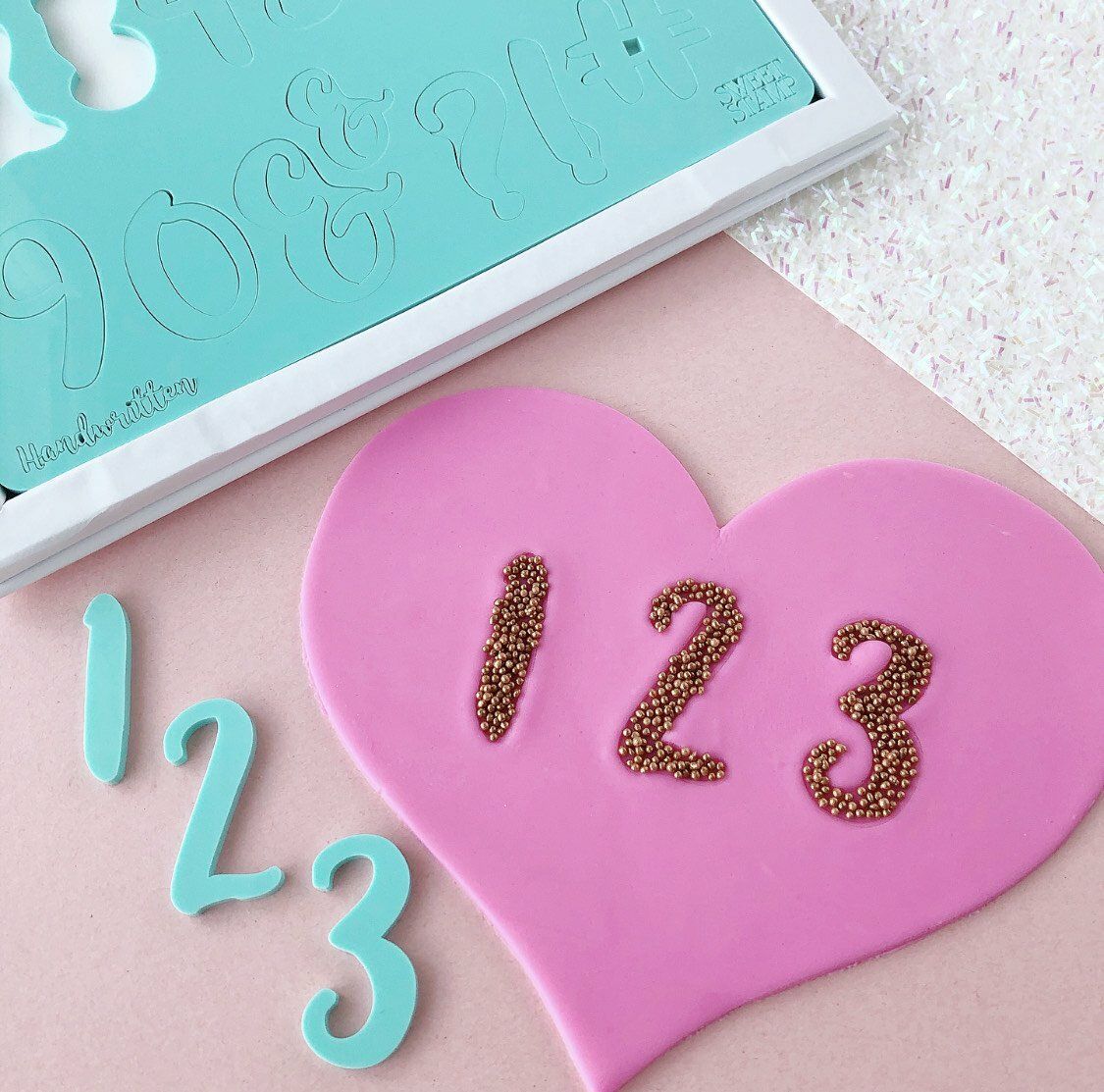 Sweet Stamp Handwritten Set (Numbers &amp; Symbols)