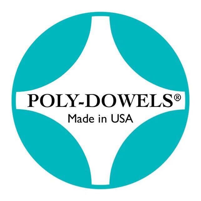 Poly Dowels 16" x 1/2" 5 Pack