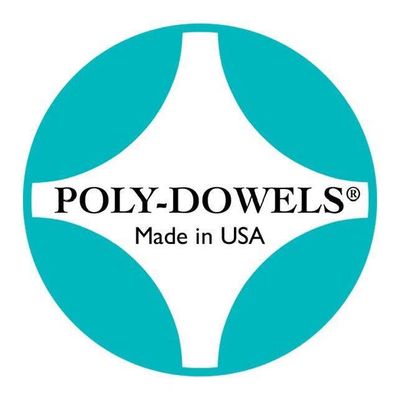Poly Dowels 16" x 1/2" 5 Pack