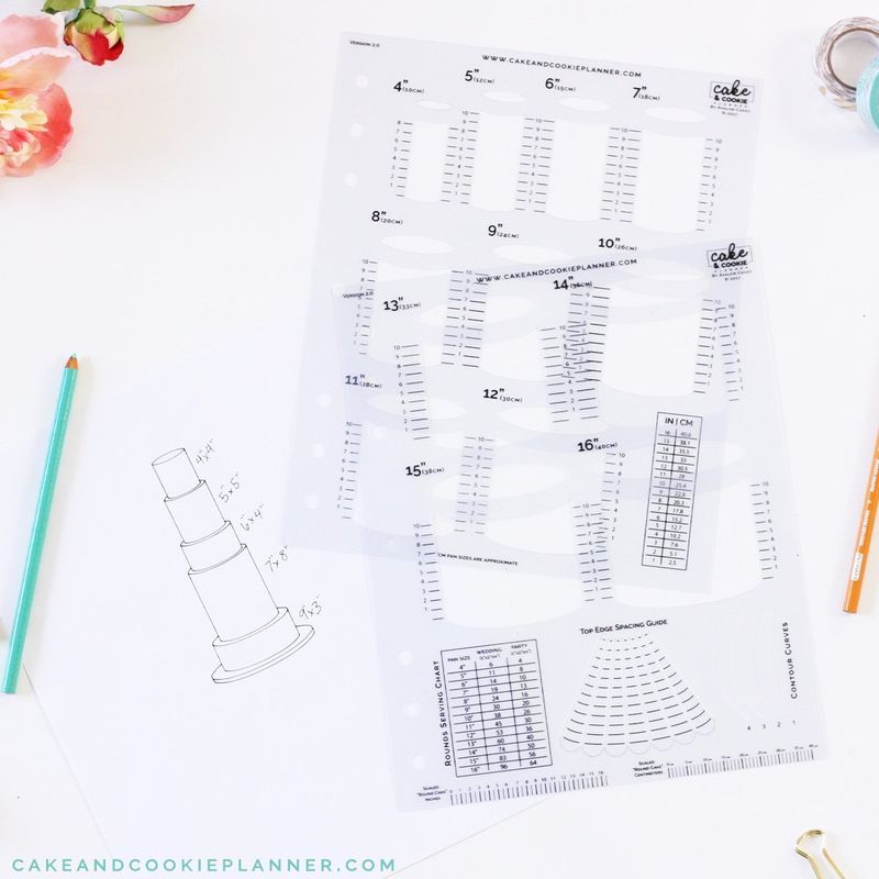Round Cake Sketching Templates V. 2.0