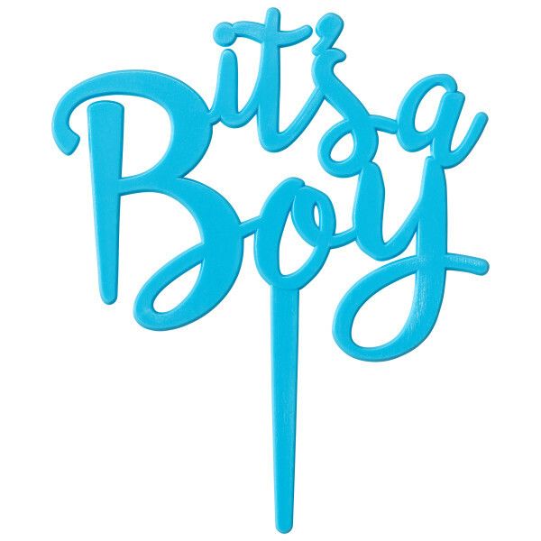 It&#39;s A Boy Topper