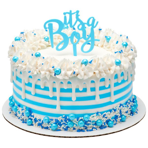 It's A Boy Topper