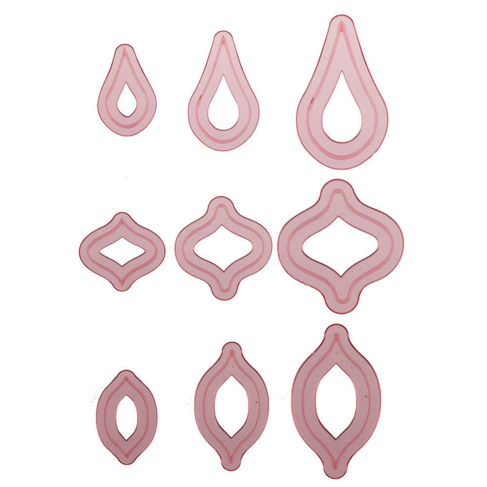 Teardrop Element Cutter Set