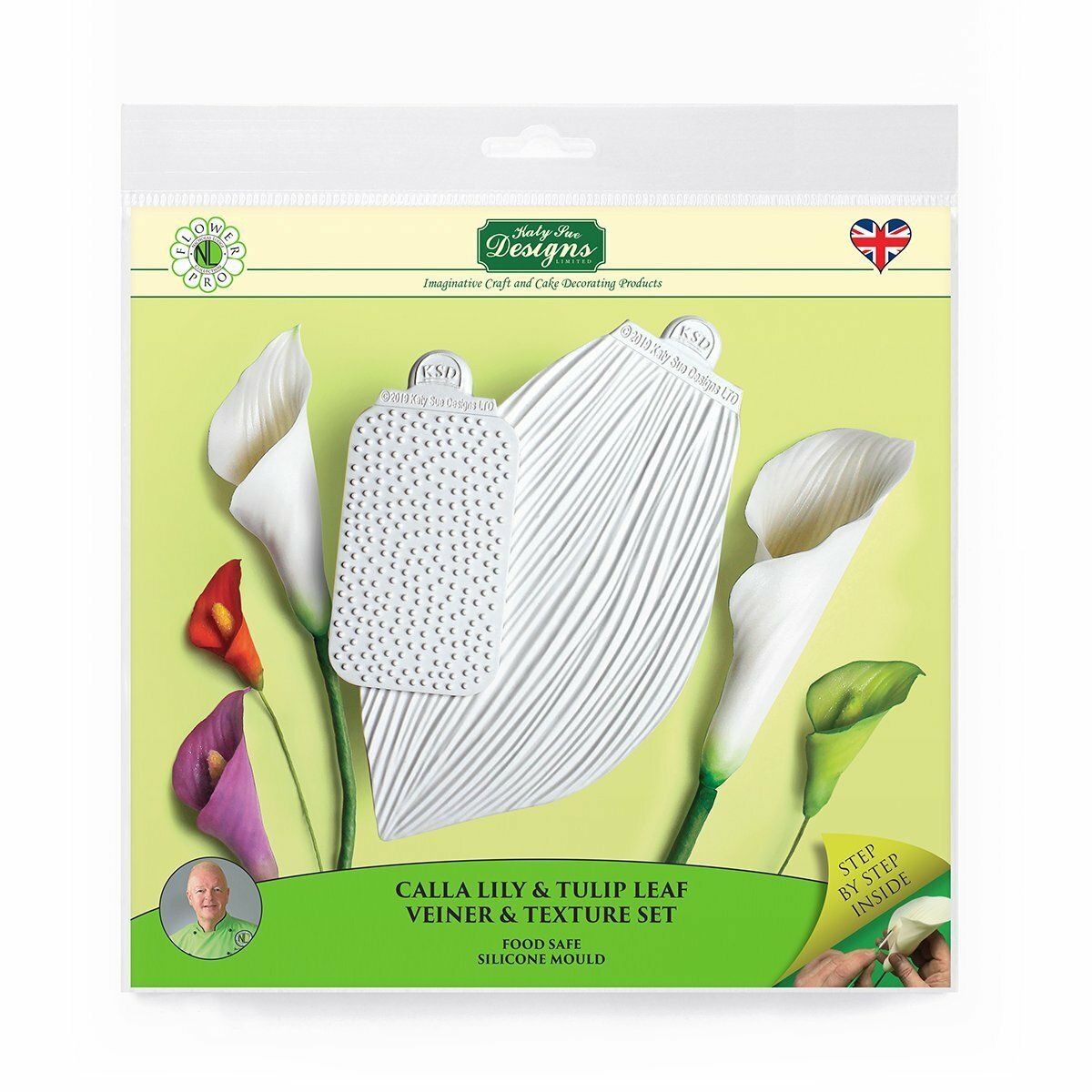 NL Calla Lily/Tulip Leaf Veiner &amp; Texture Set