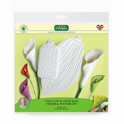 NL Calla Lily/Tulip Leaf Veiner &amp; Texture Set