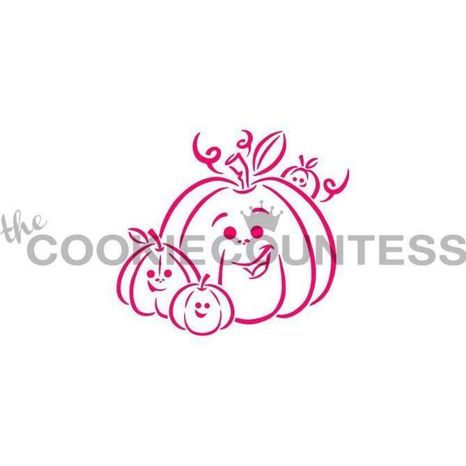 CC Pumpkin Family Stencil
