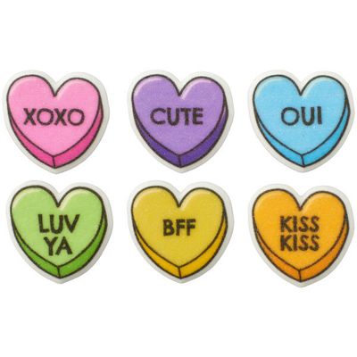 Candy Heart Sugar Decor