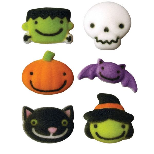 Halloween Friends Sugar Decor