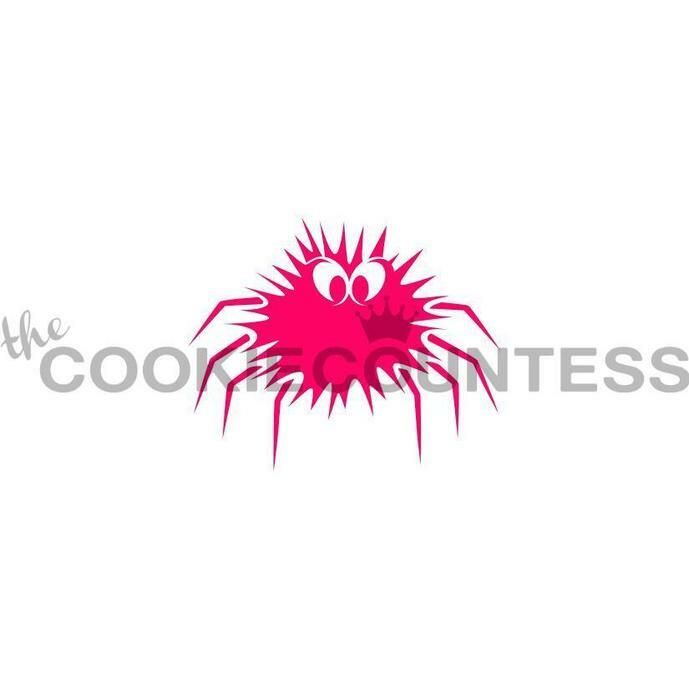 CC Furry Spider Stencil
