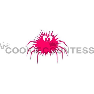 CC Furry Spider Stencil