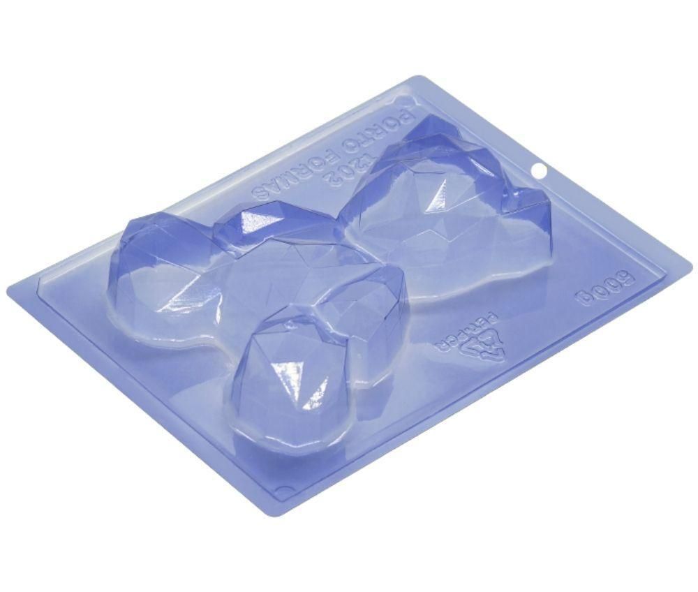 Geometric Bear 3 Part Chocolate Mold   (BUY ONE CHOOSE SECOND) SEND A NOTE WITH YOUR PREFERENCES