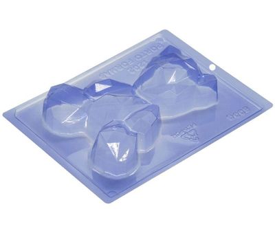 Geometric Bear 3 Part Chocolate Mold   (BUY ONE CHOOSE SECOND) SEND A NOTE WITH YOUR PREFERENCES