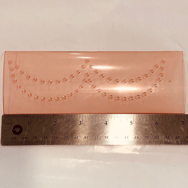Cake Stamp by Etty Dvash Curtain Dot Surface Mat