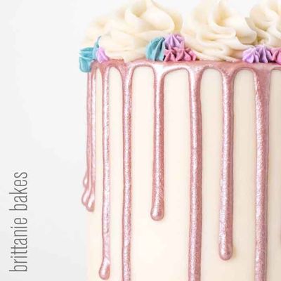 Rose Gold Royal Icing  150g