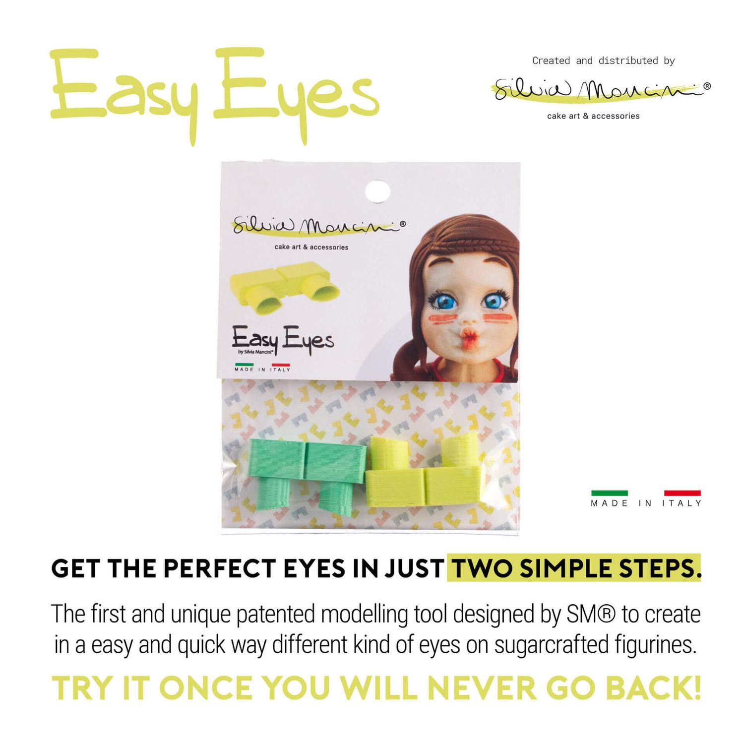 Easy Eyes Little Green Girl Set