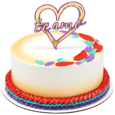 Te Amo Cake Topper