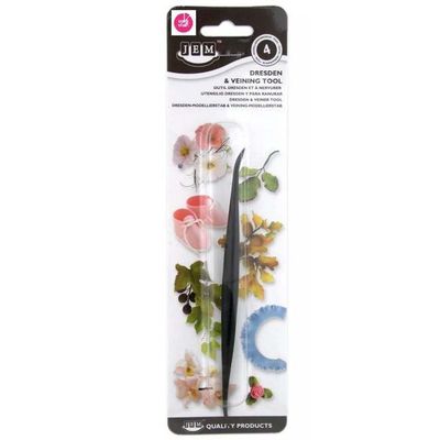 JEM Dresden &amp; Veining Tool #4