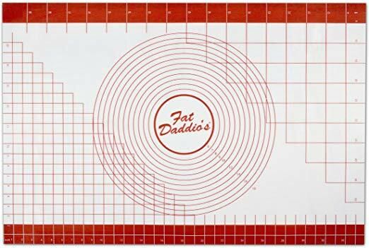 Fat Daddio&#39;s 24&quot;x36&quot; Silicone Fondant Mat w/ Grid