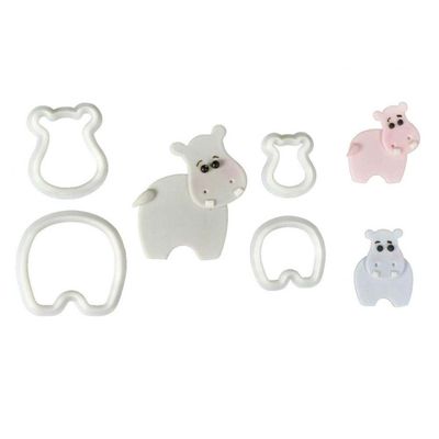 Hippopotamus Cutter Set