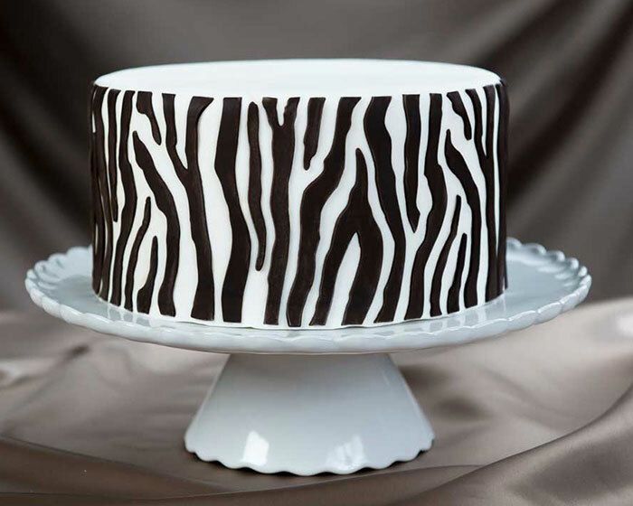 Marvelous Molds Zebra Pattern Onlay