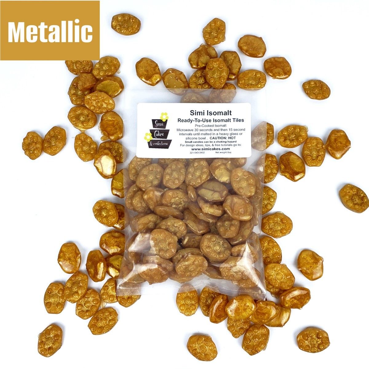 Simi Isomalt Gold