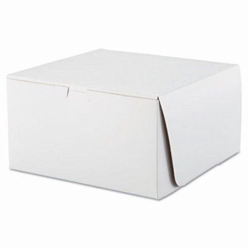 White Bakery Boxes, Select a Size: 10&quot; x 10&quot; x 5.5&quot;