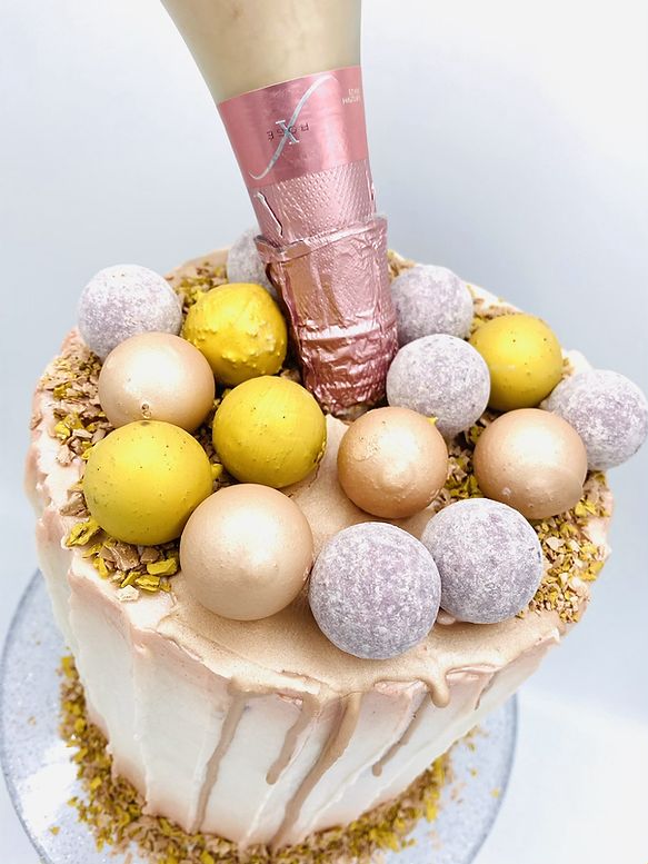 Confectioners Cake Drip by Dinkydoodle, Select Color: Rose Gold