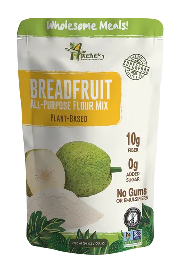 All-Purpose Breadfruit Flour Mix – Gluten-Free, High Fiber, Plant-Based, 24 oz