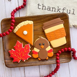 Thanksgiving Inspired COOKIE CLASS with Nicole Gentry from Cookies In The Cloud at The Sweet Chalet on NOV 15, 2025 at 11:00AM
