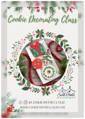 Second Holiday Cookies Class with Nicole G at TSCS! on Saturday Dec 20 at Noon! All inclusive class! A perfect Sweet Treat!