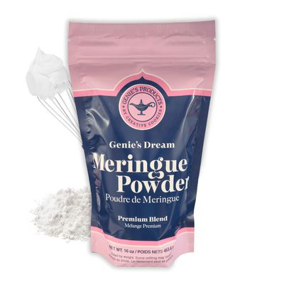 Genie&#39;s Dream Meringue Powder 16oz NEW Packaging!