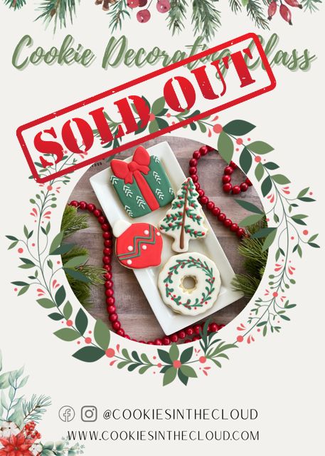 SOLD OUT!! THANK YOU FOR YOUR SUPPORT TO US ON 2025. DEC 20, 2025 Second Holiday Cookies Class with Nicole G at TSCS!
