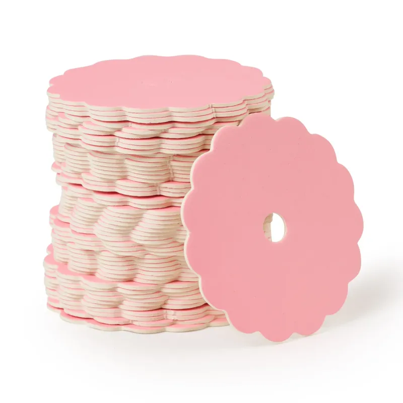 Cake Pop Boards Pink Scalloped