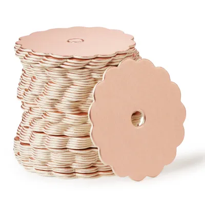 Cake Pop Boards Rose Gold Scalloped
