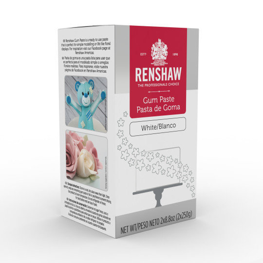 Renshaw White Gum Paste 1.1 lb