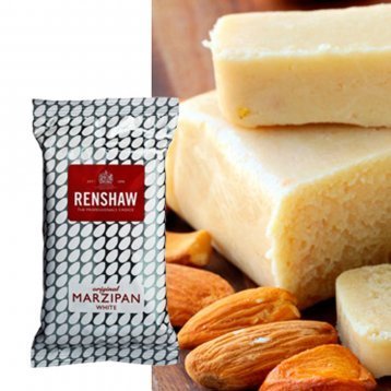 Renshaw Marzipan/Almond Paste White 1.1lb