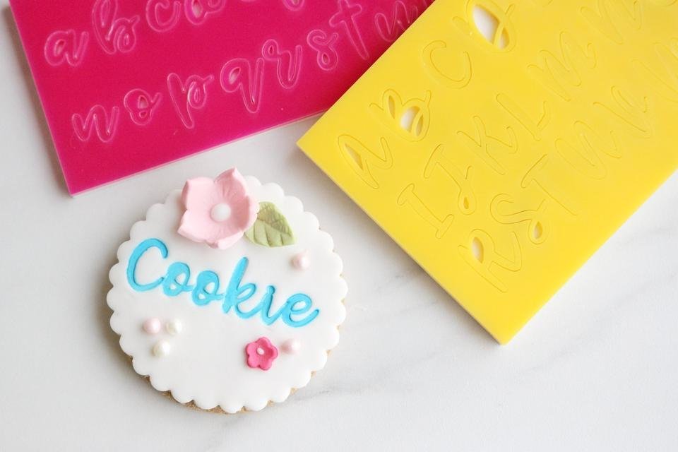 Sweet Stamp Cookie Set (Uppercase, Lowercase, Numbers, and Symbols)