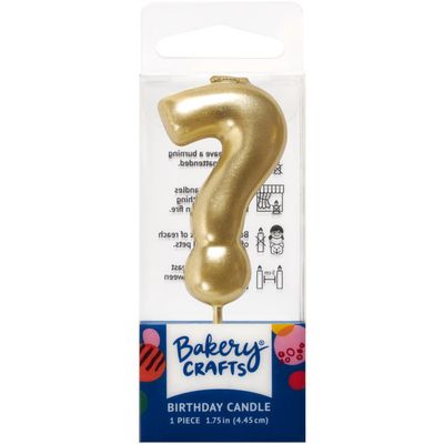 Gold Number Candle ????