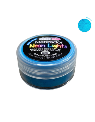 Matting Dust Neon Blue