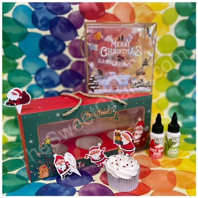 Christmas Cupcake Box #3