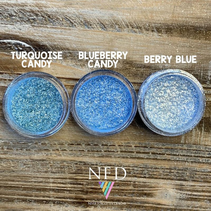 100% Edible Flash Dust by Never Forgotten Designs (Multiple Colors) 3g