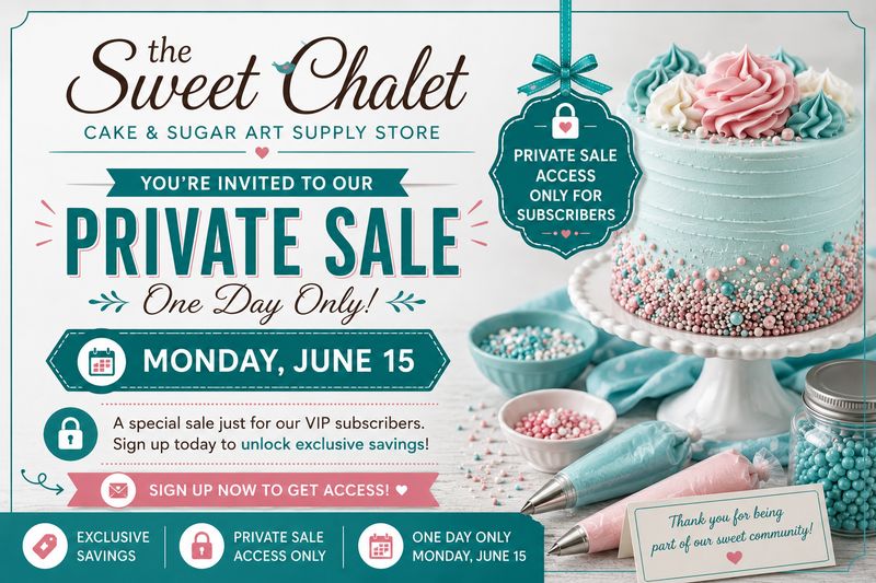 PRIVATE SALE for all our VIP's at TSCS. Monday June 15th from 11:00 AM to 5:00 PM Only $5.00 entrance to donate to our preferrer the COOKIES for Kids Cancer.