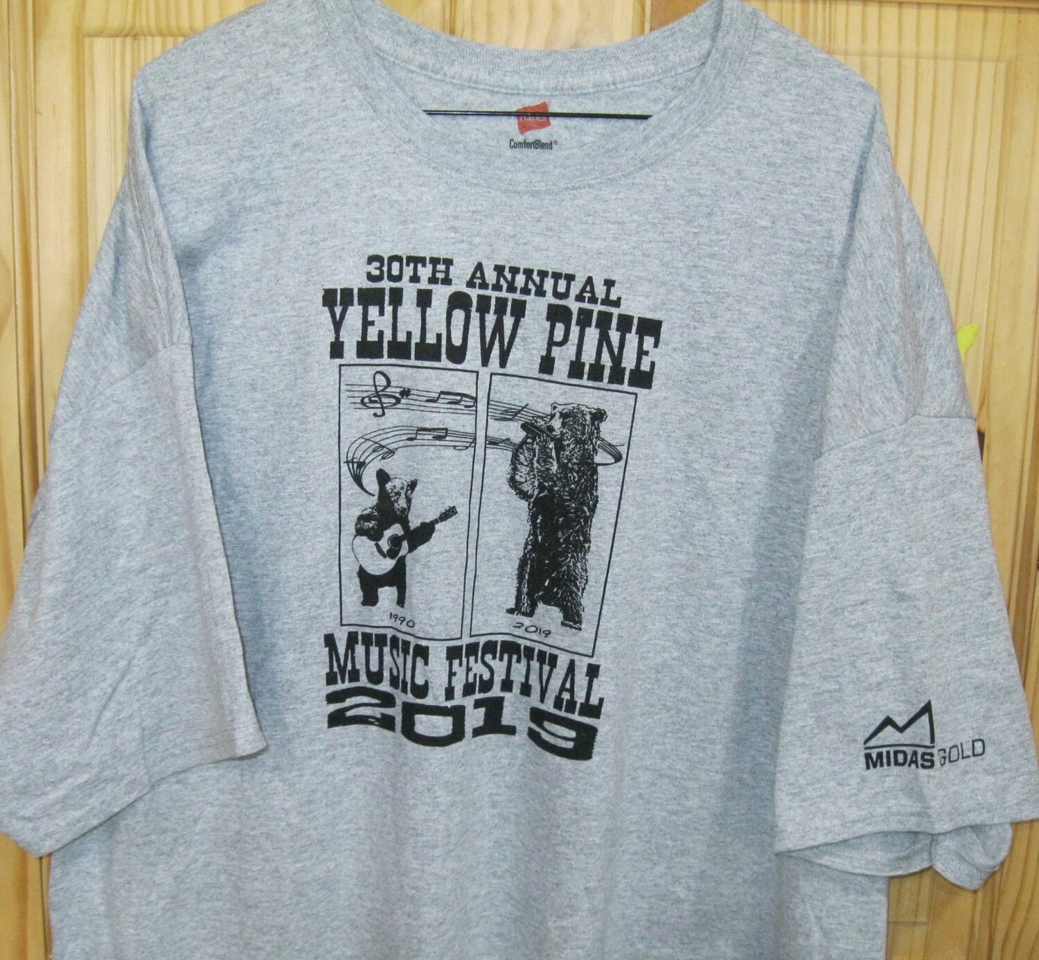 Light Gray 2019 Festival T-Shirt Light Gray 2019 Festival T-Shirt