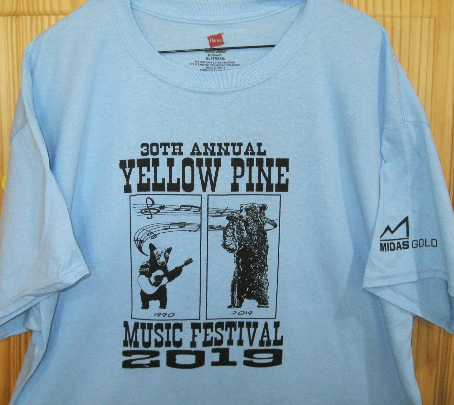 Light Blue 2019 Festival T-Shirt Light Blue 2019 Festival T-Shirt