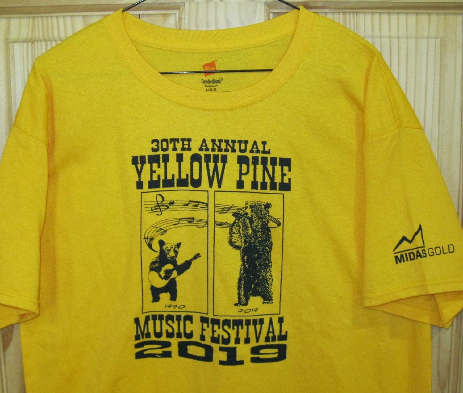 Goldenrod 2019 Festival T-shirt Goldenrod 2019 Festival T-shirt