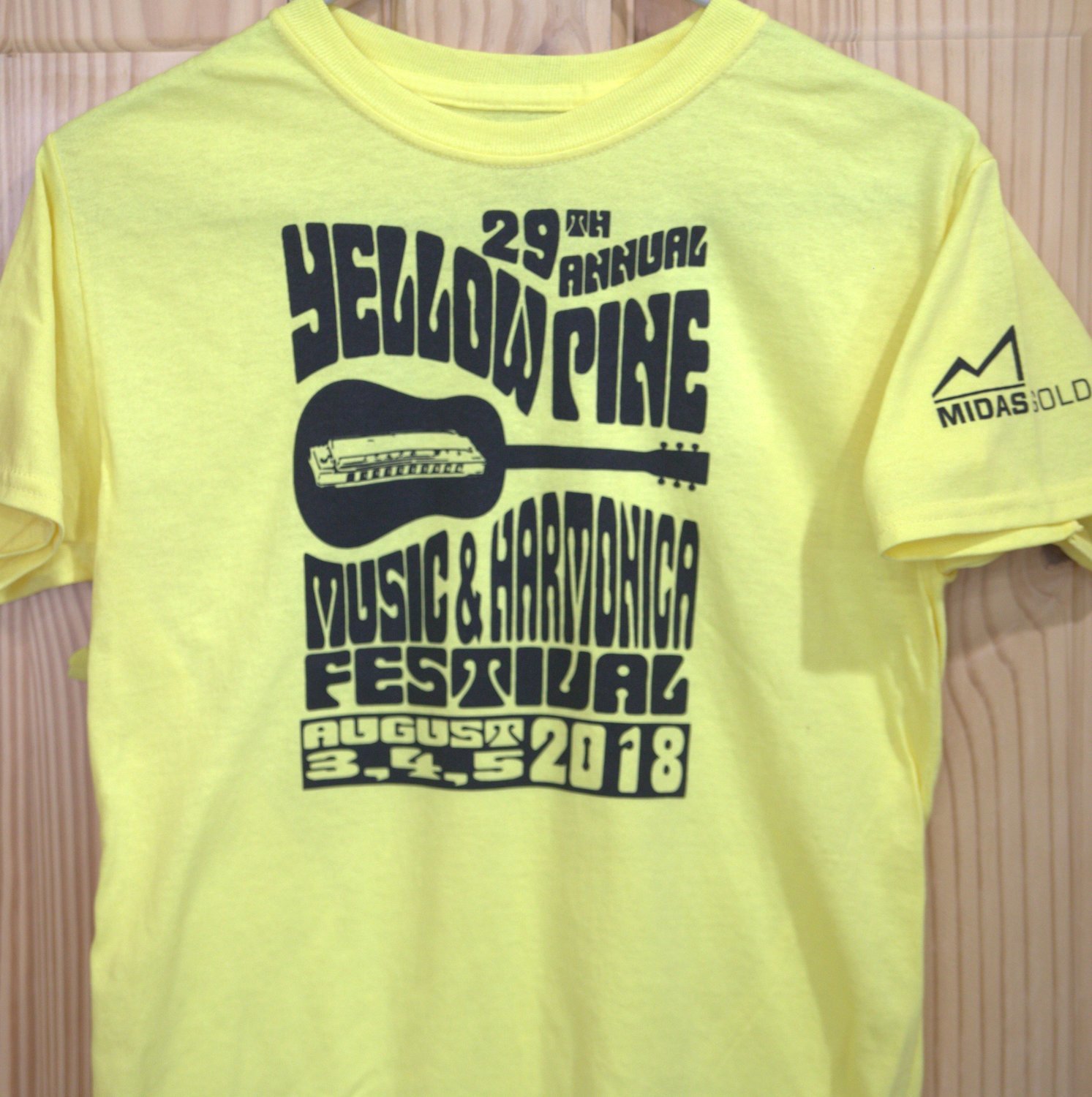 2018 Yellow Festival T-Shirt 2018 Yellow Festival T-Shirt