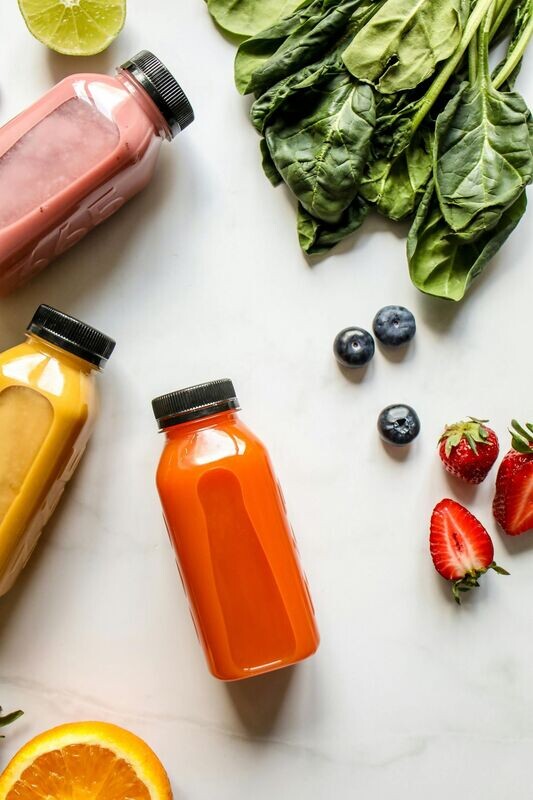 kwench juice cafe store, create your own smoothie